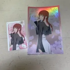 チェンソーマン コラボカフェ ポストカード &トレーディングカード　マ
