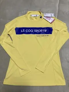 新品未使用 ルコック　ゴルフ　レディース　長T yellow M