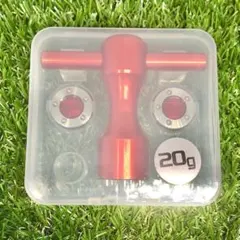 【新品】スコッティキャメロン カスタムウェイト20g +レンチ★互換品★レッドのサムネイル