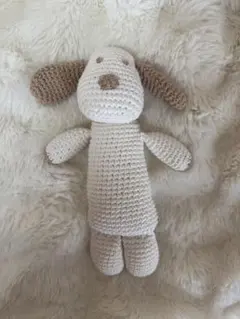 赤ちゃん用ワンちゃんの編みぐるみ