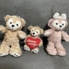 ディズニー　ダッフィー＆シェリーメイ ぬいぐるみチャーム