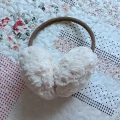 フリース イヤーマフ ピンク