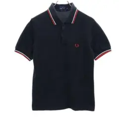 フレッドペリー ブラック　ポロシャツ