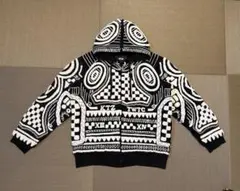 08AW WHIZ LIMITED ジップパーカー ネイティブ柄 マスクギミック 