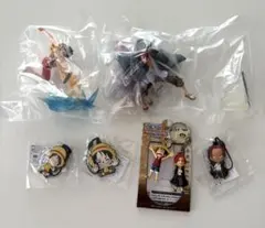 ワンピース　シャンクス&ルフィ フィギュアとキーホルダーセット
