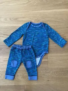 【美品】Patagonia キャプリーン ベビー 3-6m