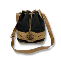 ロエベ　セビリアコレクション　ショルダーバッグ　アナグラムロゴ　バケツ型