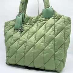 現行完売品✨ COACH コーチ アイリス トートバッグ 大容量 キルティング