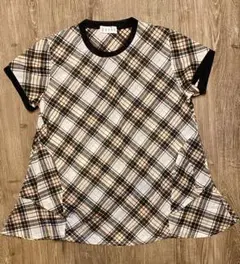 【真里子の詩】ジョーセン カットソー Tシャツ M〜Lのサムネイル