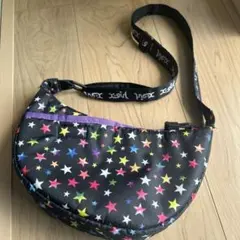 X-girl☆キッズカラフル星柄ショルダーバッグ