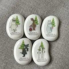 ムーミン谷の物語 陶器製箸置き 5個セット