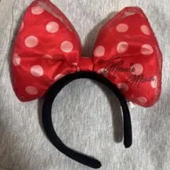 ミニーリボンカチューシャ デカリボン