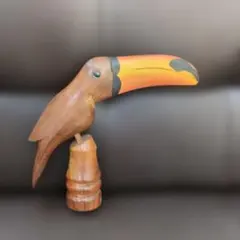 フランフラン クラシカ パロット オブジェ 置物 オウム - メルカリ
