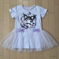 クロミドレス　チュールワンピース 半袖ドレス