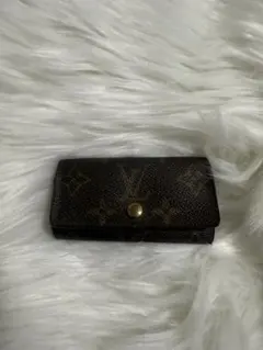 Louis Vuitton ブラウンレザーキーケース