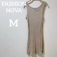 ⭐️美品⭐️FASHION NOVA 【M】 ノースリーブ ワンピース