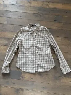 BURBERRY チェック柄 長袖シャツ 150A