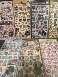 【正規品】ボンボンドロップシール 和柄 7種類