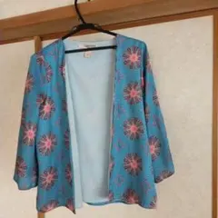 FOREVER21 花柄 長袖カーディガン JP XS