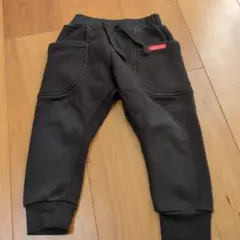 ブラック スウェットパンツ 2ポケット