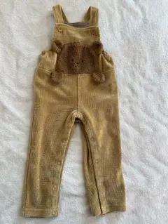 コーデュロイオーバーオール