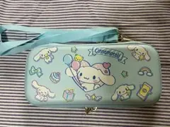 【中古】サンリオ　シナモロール　ガジェットケースポーチ　ゲーム
