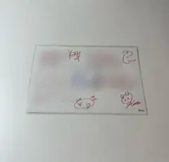 JET RAT FURY ユゥ ディアヴォ メッセージカード