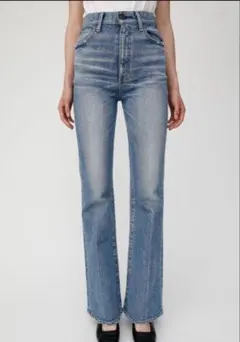 MOUSSY MVS FLARE 25インチ　ライトブルー MOUSSY | MVS L/BLU FLARE (フレア ) |SHEL'TTER WEBSTORE