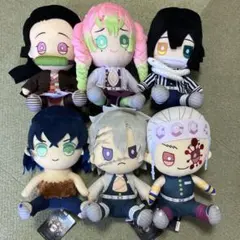 鬼滅の刃 でっかいぽふっとぬいぐるみ 柱 7種セット - メルカリ
