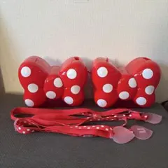 【2個セット】ミニーリボン型ポップコーンバスケット