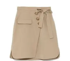 LILY BROWN ミニスカート ベージュ