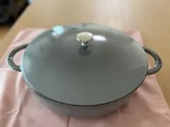 STAUB ストウブ 鍋 グレーのサムネイル