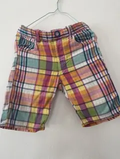 ブリーズ　チェック　短パン