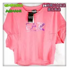 EA7 Emporio Armani ピンク Tシャツ