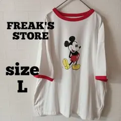 フリークスストア　ディズニー　Tシャツ　半袖Tシャツ　メンズ　ミッキー