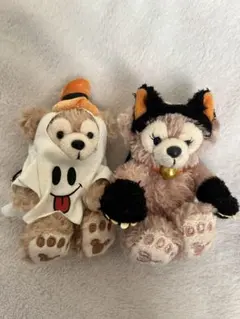ダッフィー シェリーメイ ハロウィンぬいぐるみセット
