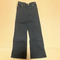 グローバルワーク　ブラックフレアパンツ140