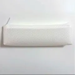 【匿名配送】ペンケース 筆箱 歯ブラシケース 収納 ポーチ ホワイト