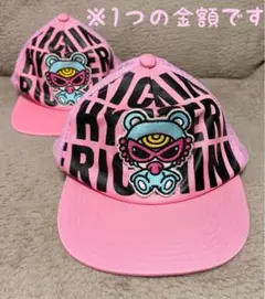 美品 HYSTERIC MINI キャップ M 50〜52cm ピンク メッシュ