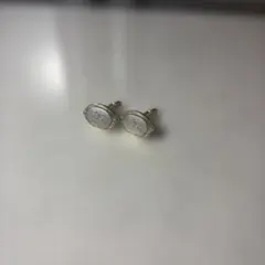 버버리 오벌 호스 로고 커프스 골드 실버