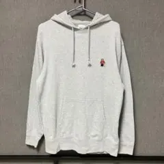 NEXT STANDARD 裏起毛ショールカラートレーナー（M）エンブレム風刺繍 