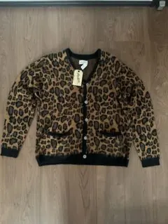 ［新品未使用］Backer's レオパード柄 カーディガン