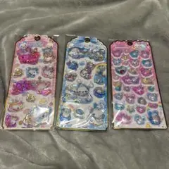 KAMIO JAPAN キャラクターシール 3枚セット