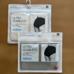 ユニクロ　エアリズムウルトラシームレスショーツ（ジャストウエスト）Mサイズ 2枚