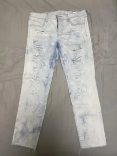 アメリカンイーグル デニム ストレッチ パンツ デニムパンツ ダメージジーンズのサムネイル