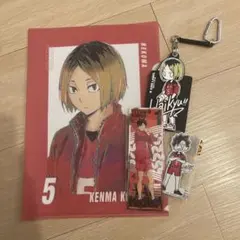 ハイキュー!! 孤爪研磨 パスケース 黒尾鉄朗 グッズ 音駒高校