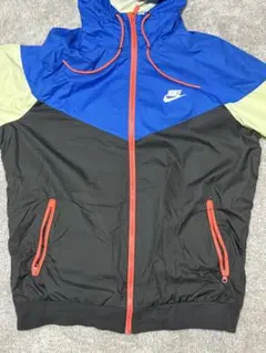 Nike ナイロンジャケット 青・黒・緑