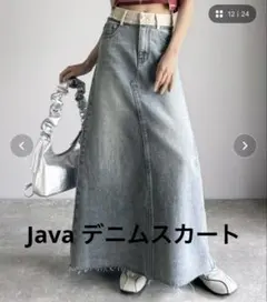 Java デニムロングスカートのサムネイル