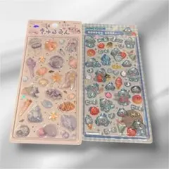 正規品　ボンボンドロップシール　ハンギョドン　きゅるるん シール　海の生き物