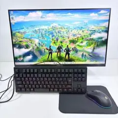 2025年製24型180Hzモニター他 ゲーミングPC用の周辺機器4点セットのサムネイル